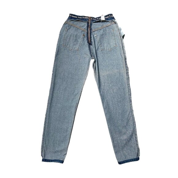 90s Vintage Gaultier Jeans Modson Highwaisted Back Zipper Avant-Garde Edgy. - Picture 10 of 13